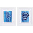 Paragon Cerulean Shells B S/2 Blue 11 X 09 X 2 Wall Art