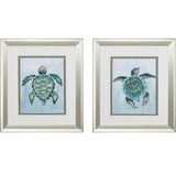 Paragon Aquatic Turtle S/2 Green 13 X 11 X 1 Wall Art