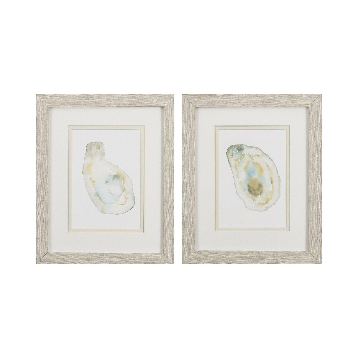 Paragon Oyster S/2 Neutral 11 X 09 X 1 Wall Art