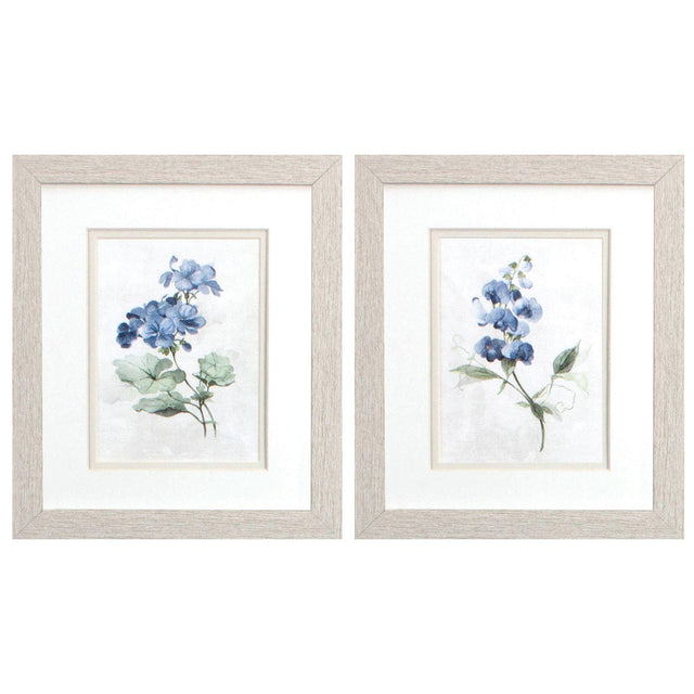 Paragon Farmhouse Periwinkle S/2 Blue 11 X 09 X 1 Wall Art