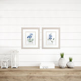 Paragon Farmhouse Periwinkle S/2 Blue 11 X 09 X 1 Wall Art