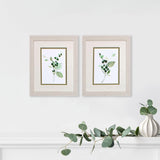 Paragon Sprigs in Green S/2 Green 11 X 09 X 1 Wall Art