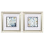 Paragon Blue Watercolor S/2 Blue 13 X 13 X 1 Wall Art