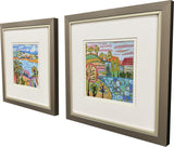 Paragon Palm Tree S/2 Pink 11 X 11 X 1 Wall Art