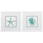 Paragon Sandstar S/2 Teal 11 X 11 X 2 Wall Art