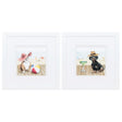 Paragon Lets Go Boardwalk I S/2 Blue 11 X 11 X 2 Wall Art