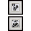 Paragon Plantling B S/2 Black 11 X 11 X 2 Wall Art