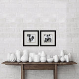 Paragon Plantling B S/2 Black 11 X 11 X 2 Wall Art