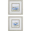 Paragon Sketchy Shore Birds S/2 Blue 11 X 11 X 1 Wall Art
