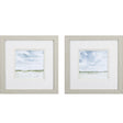 Paragon Field After Rain S/2 Neutral 11 X 11 X 1 Wall Art
