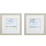 Paragon Field After Rain S/2 Neutral 11 X 11 X 1 Wall Art