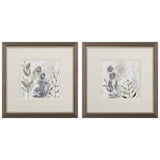 Paragon Shadow Woods S/2 Gray 11 X 11 X 1 Wall Art
