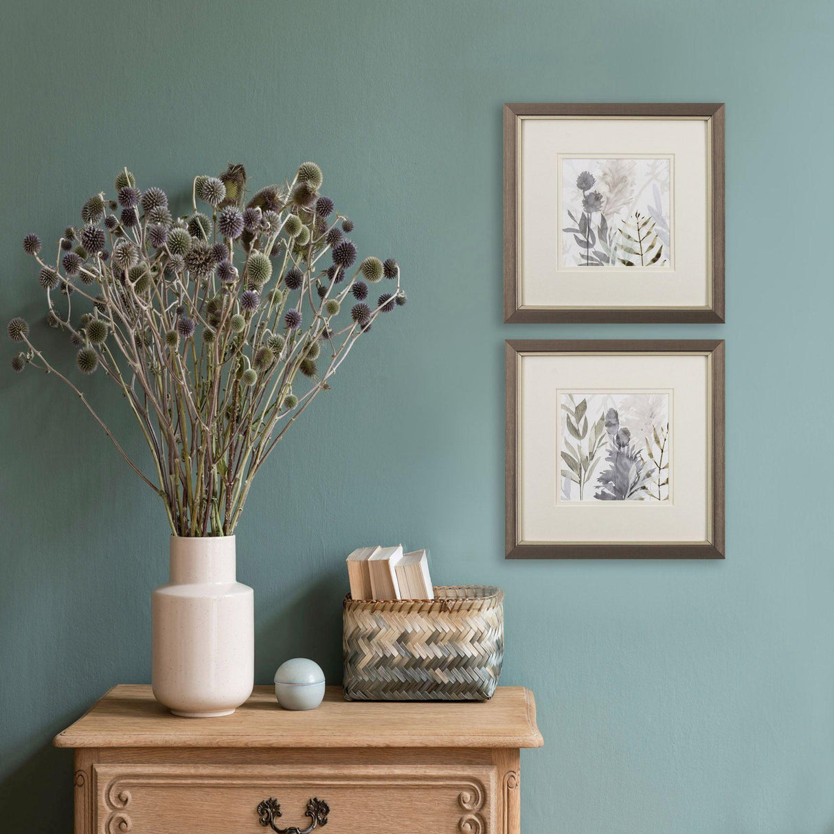Paragon Shadow Woods S/2 Gray 11 X 11 X 1 Wall Art