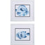 Paragon Blue Ocean Fish A S/2 Blue 14 X 16 X 2 Wall Art