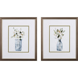 Paragon Still Moment S/2 Blue 16 X 14 X 1 Wall Art