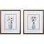 Paragon Still Moment S/2 Blue 16 X 14 X 1 Wall Art