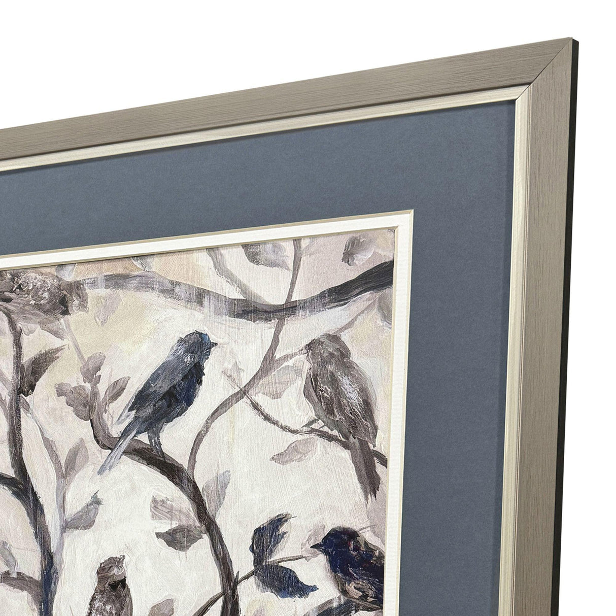 Paragon Morning Song S/2 Blue 17 X 17 X 1 Wall Art