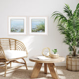 Paragon Afternoon on Shore S/2 Blue 17 X 17 X 1 Wall Art