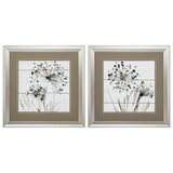 Paragon Natures Lace S/2 Brown 19 X 19 X 1 Wall Art