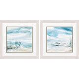 Paragon Subtle Mist S/2 Teal 17 X 17 X 1 Wall Art