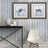 Paragon Turtle in Grass S/2 Blue 19 X 19 X 1 Wall Art