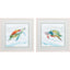 Paragon Turtle Tropics S/2 Blue 17 X 17 X 1 Wall Art
