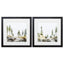 Paragon Pine Hill S/2 Green 18 X 18 X 2 Wall Art