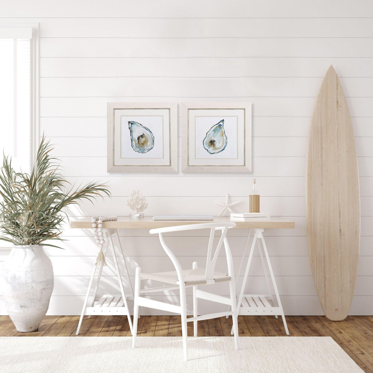 Paragon Atlantic Pacific S/2 Blue 20 X 20 X 1 Wall Art