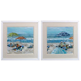 Paragon Sunny Beach Time S/2 Blue 17 X 17 X 2 Wall Art