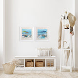 Paragon Sunny Beach Time S/2 Blue 17 X 17 X 2 Wall Art