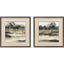 Paragon Silent Waters S/2 Blue 17 X 17 X 1 Wall Art