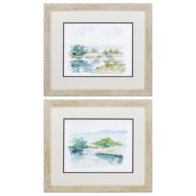 Paragon Spring Watercolor S/2 Green 19 X 22 X 1 Wall Art