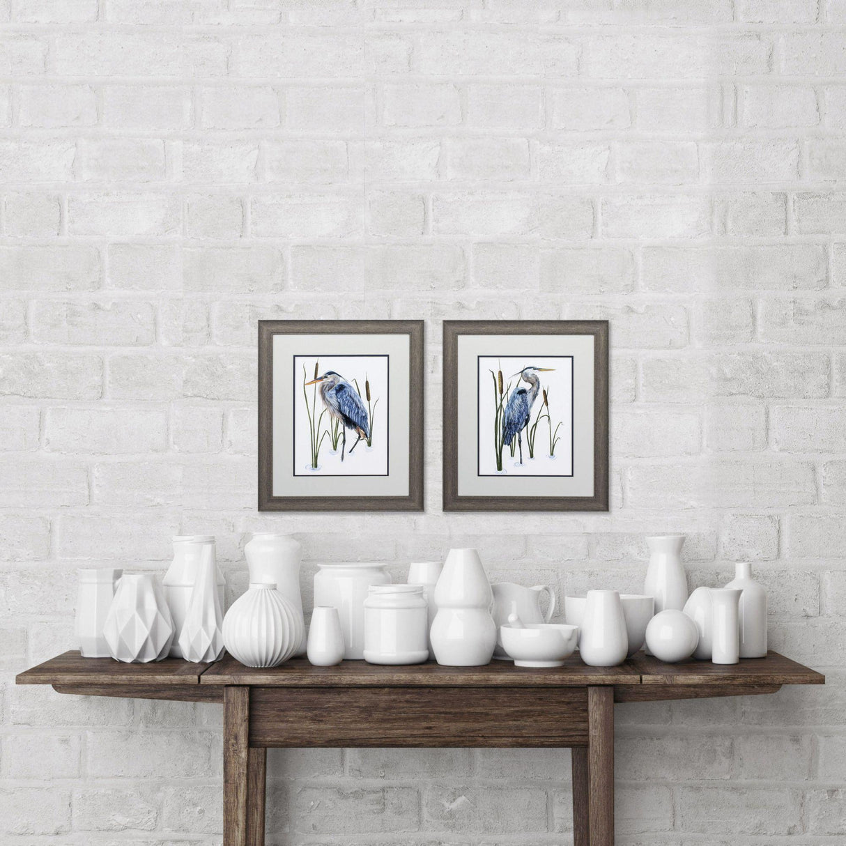 Paragon Beside The Lake S/2 Blue 22 X 19 X 1 Wall Art