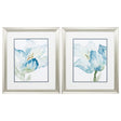 Paragon Baby Blue Tulips S/2 Blue 22 X 19 X 1 Wall Art