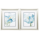 Paragon Baby Blue Tulips S/2 Blue 22 X 19 X 1 Wall Art