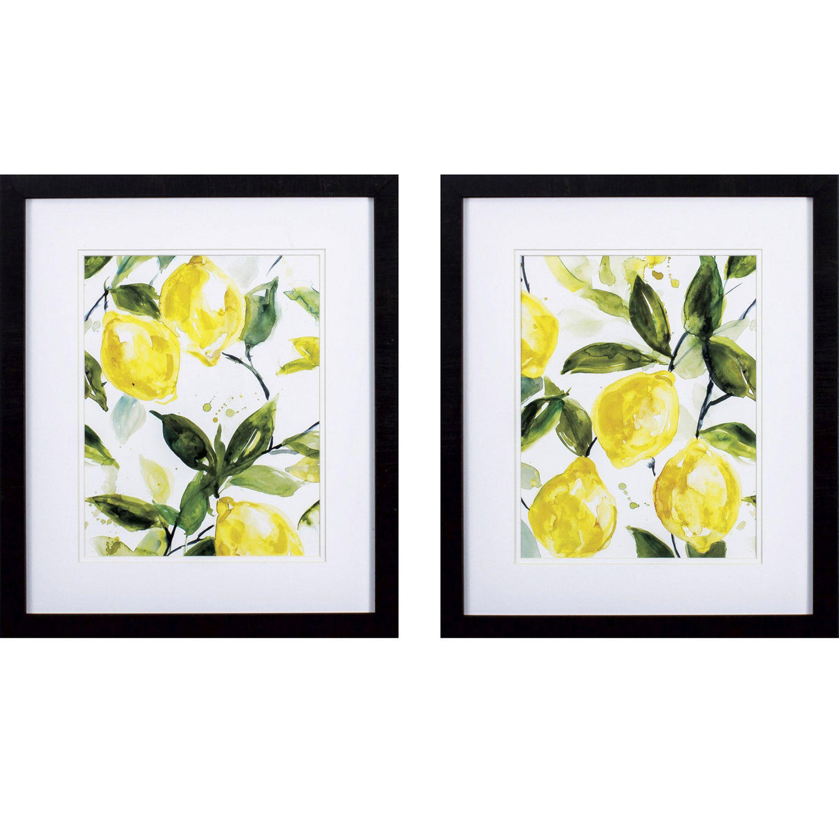 Paragon Lemony Branch S/2 Green 21 X 18 X 2 Wall Art