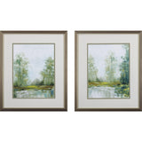 Paragon Jade Forest S/2 Green 20 X 17 X 1 Wall Art