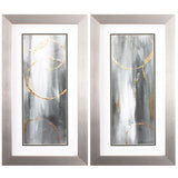 Paragon Gray Matter S/2 Gray 26 X 14 X 2 Wall Art