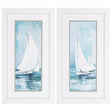 Paragon Breezy Sail S/2 Teal 27 X 15 X 2 Wall Art