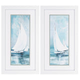 Paragon Breezy Sail S/2 Teal 27 X 15 X 2 Wall Art