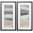 Paragon Raindrops S/2 Neutral 25 X 13 X 2 Wall Art
