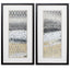 Paragon Raindrops S/2 Neutral 25 X 13 X 2 Wall Art