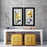 Paragon Golden Flower S/2 Yellow 26 X 14 X 2 Wall Art