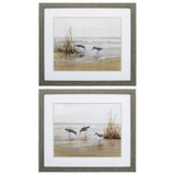 Paragon Early Risers S/2 Brown 24 X 28 X 2 Wall Art