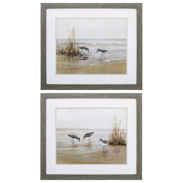 Paragon Early Risers S/2 Brown 24 X 28 X 2 Wall Art