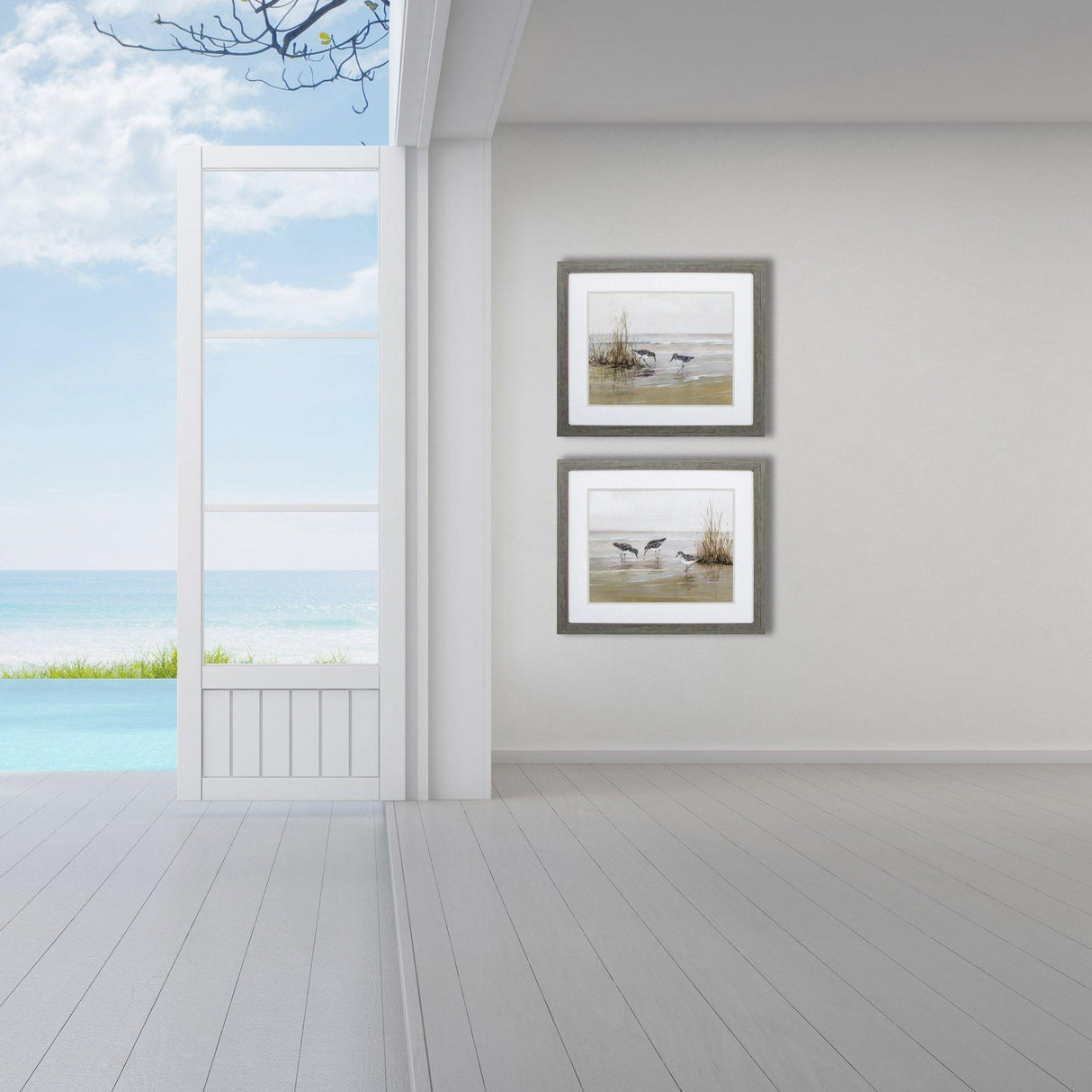 Paragon Early Risers S/2 Brown 24 X 28 X 2 Wall Art
