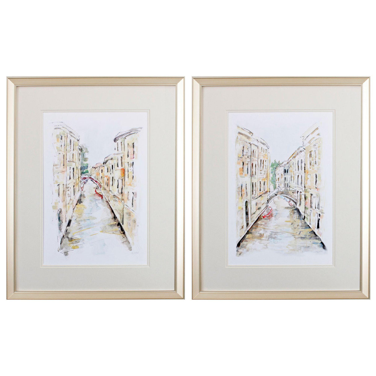 Paragon Venice Memories S/2 Neutral 26 X 20 X 1 Wall Art