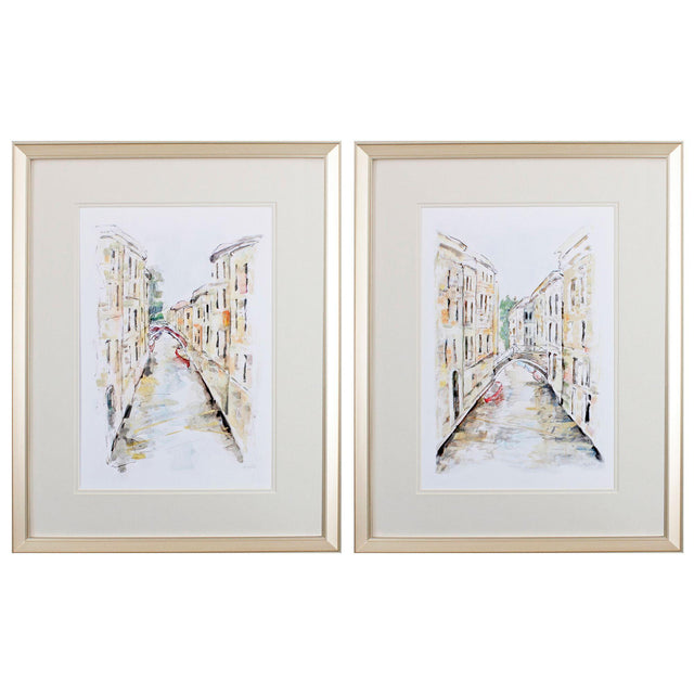 Paragon Venice Memories S/2 Neutral 26 X 20 X 1 Wall Art