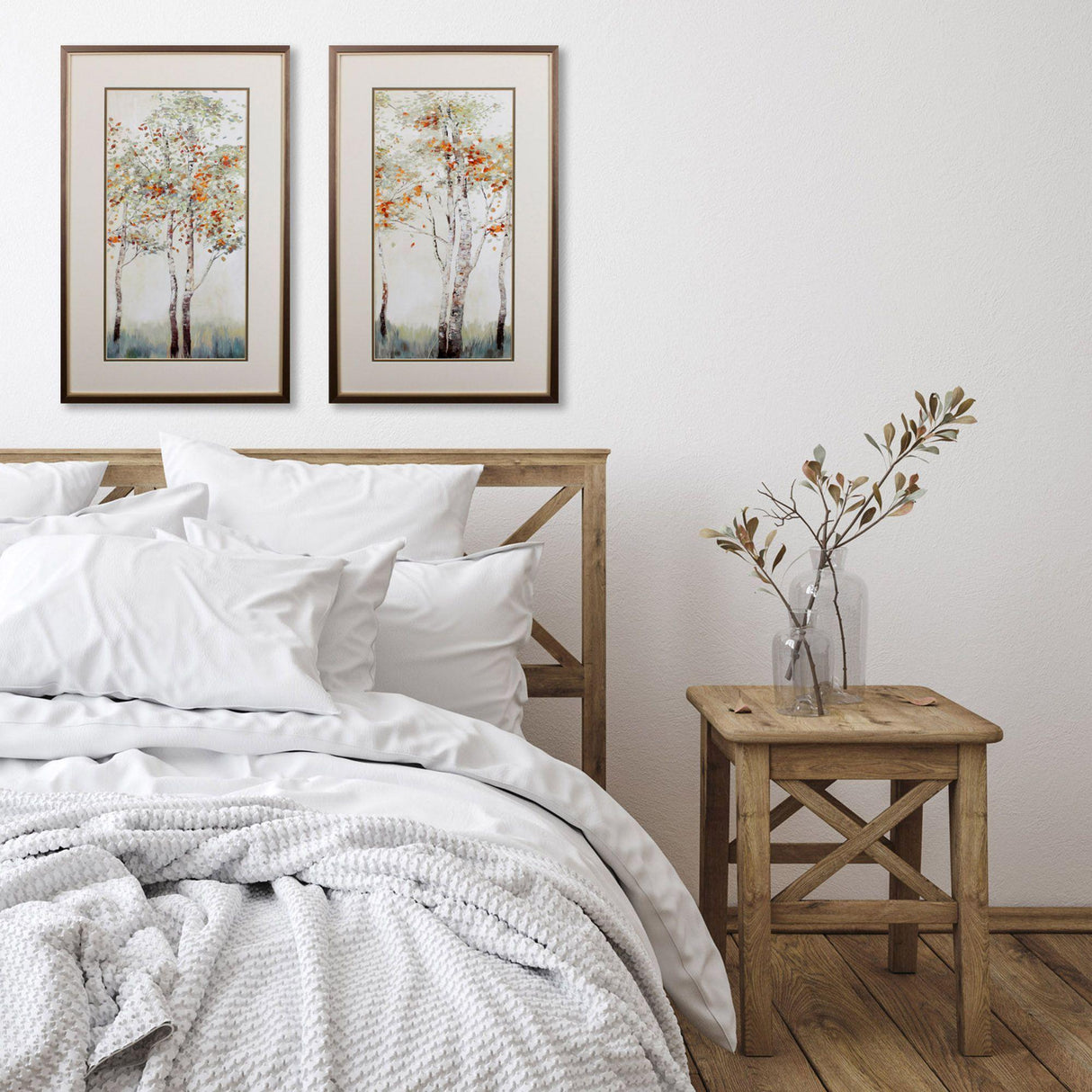 Paragon Autumn First Breath S/2 Green 31 X 19 X 1 Wall Art
