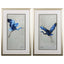 Paragon Blue Heron S/2 Blue 32 X 20 X 1 Wall Art